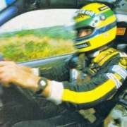 Ayrton Senna rally test