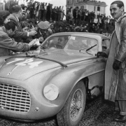 la ferrari 195 s berlinetta touring di giannino marzotto e marco crosara alla mille miglia 1950