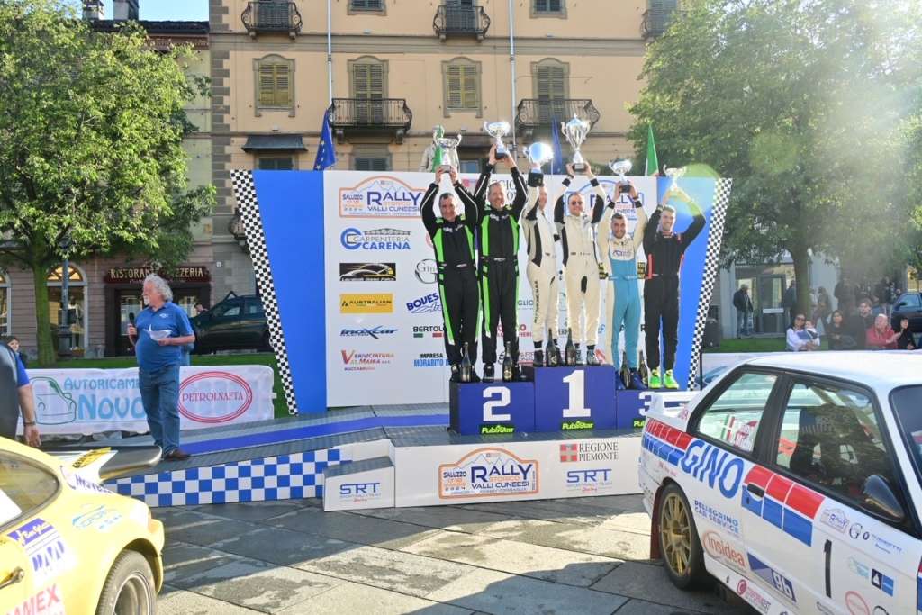 Podio Rally Valli Cuneesi