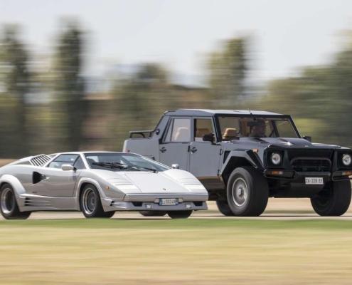 Lamborghini LM002 e Countach