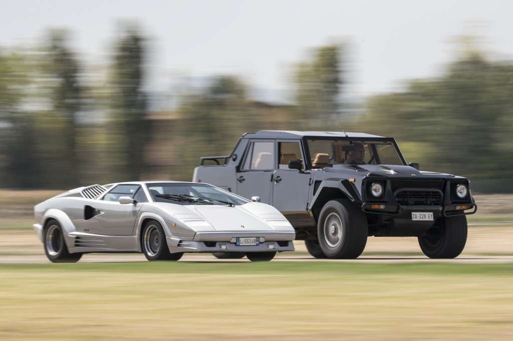 Lamborghini LM002 e Countach