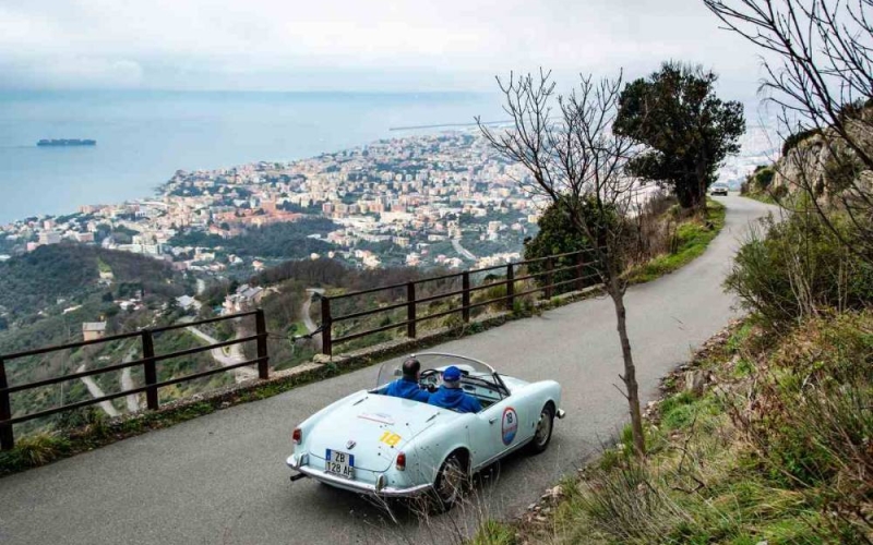 Un passaggio della Milano-Sanremo