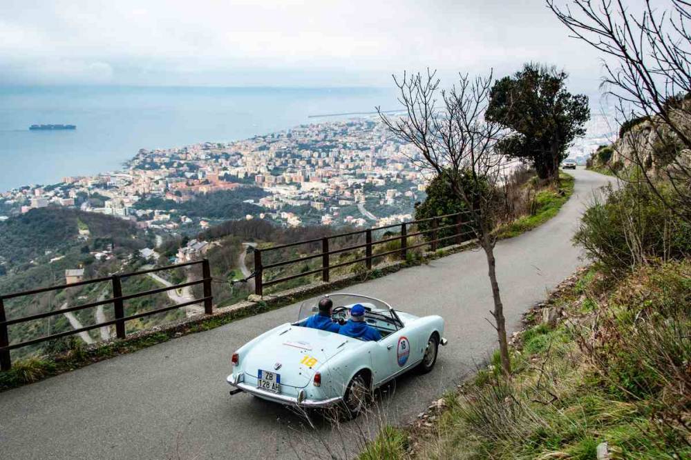 Un passaggio della Milano-Sanremo