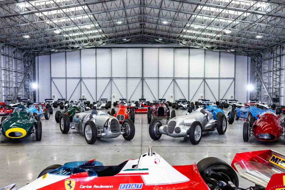Le auto della collezione di Ecclestone