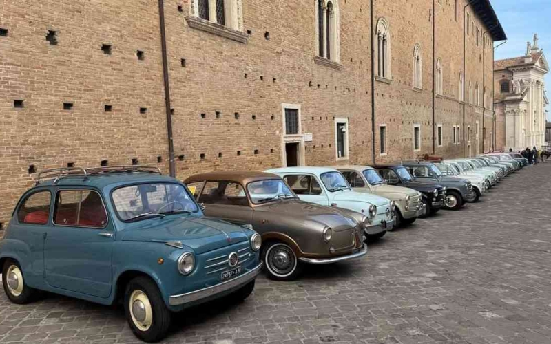 Alcuni esemplari di Fiat 600