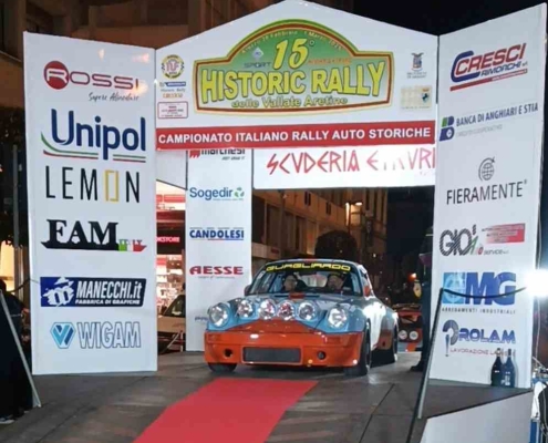 Pasetto-Giacopelli al via del Rally Vallate Aretine 2025