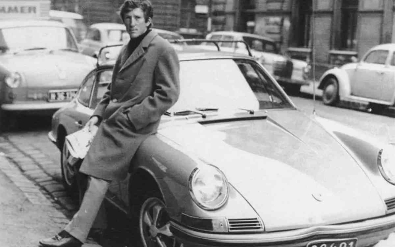 Jochen Rindt con la Porsche 911