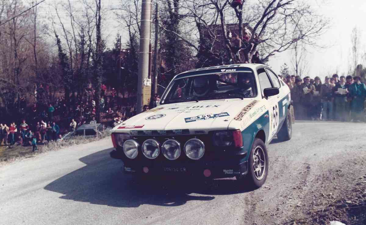 Scardua-Maniero al Rally Team 971 1984
