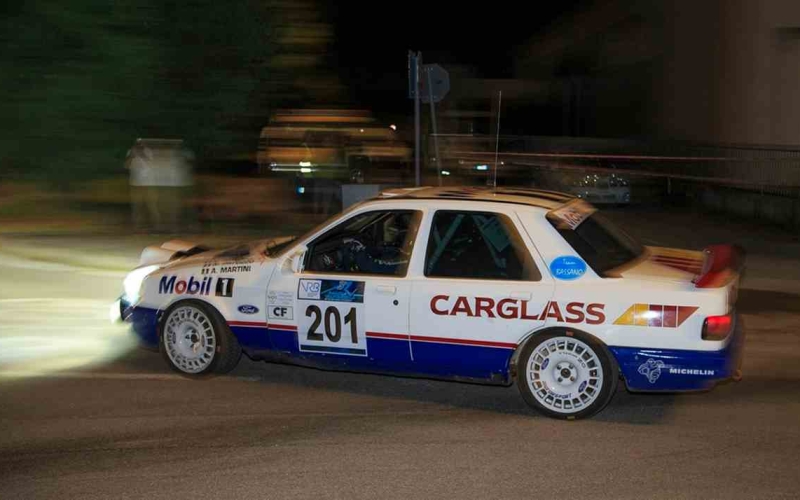 Nicola Patuzzo sulla Ford Sierra