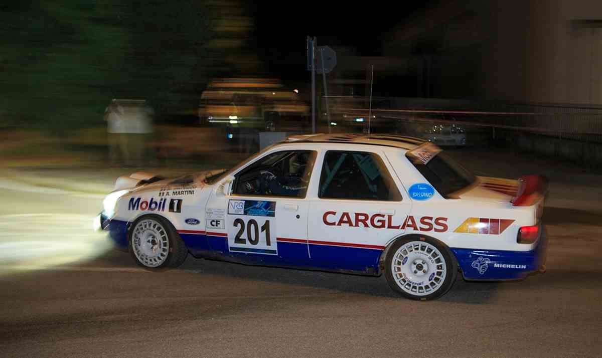 Nicola Patuzzo sulla Ford Sierra