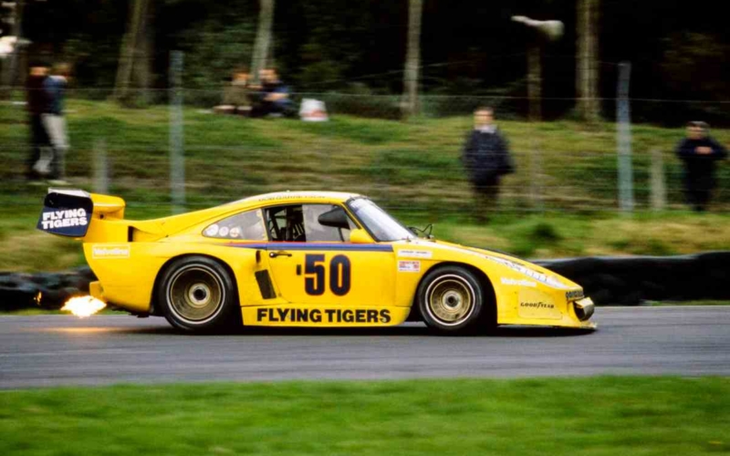 Bob Garretson sulla Porsche 935 nel 1981