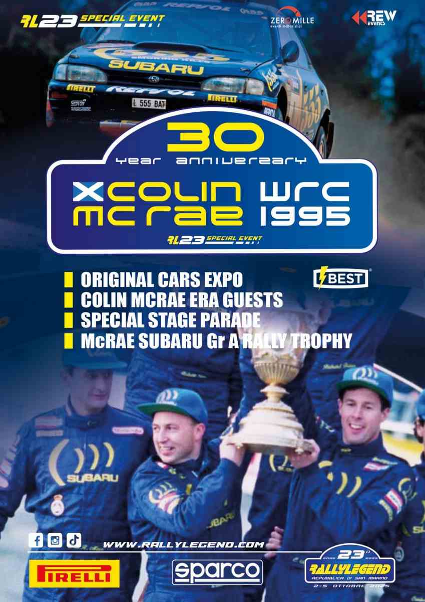 Locandina dell'evento per McRae