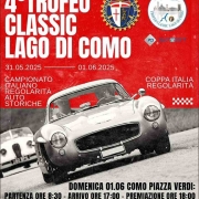 Locandina Trofeo Classic Lago di Como