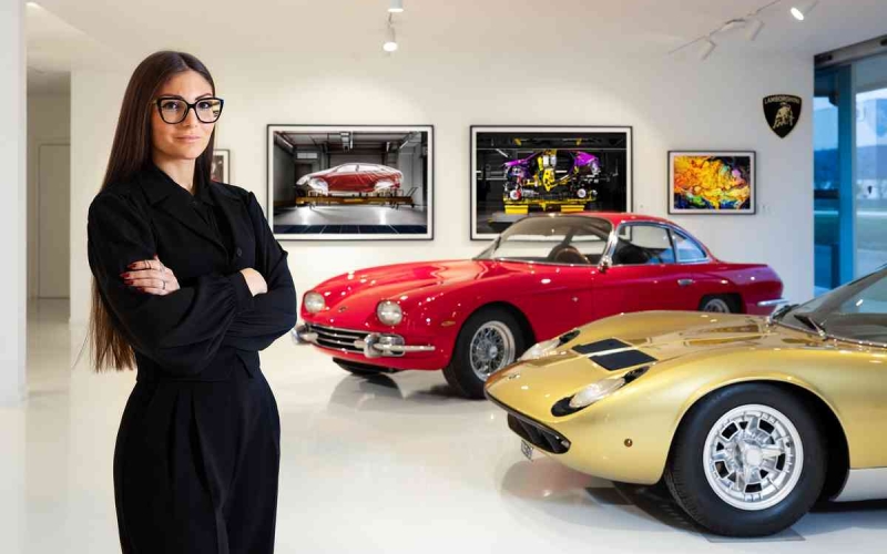 Museo Lamborghini e Lucrezia Roda