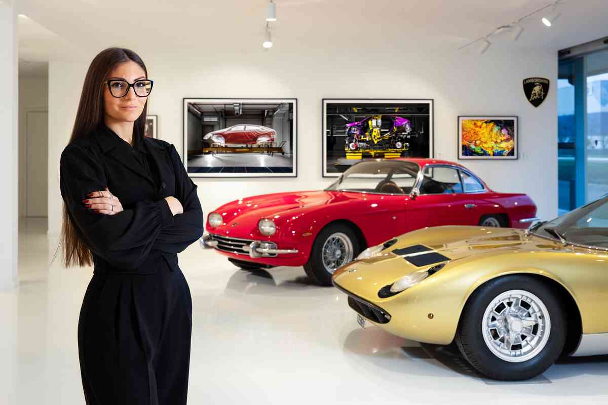 Museo Lamborghini e Lucrezia Roda