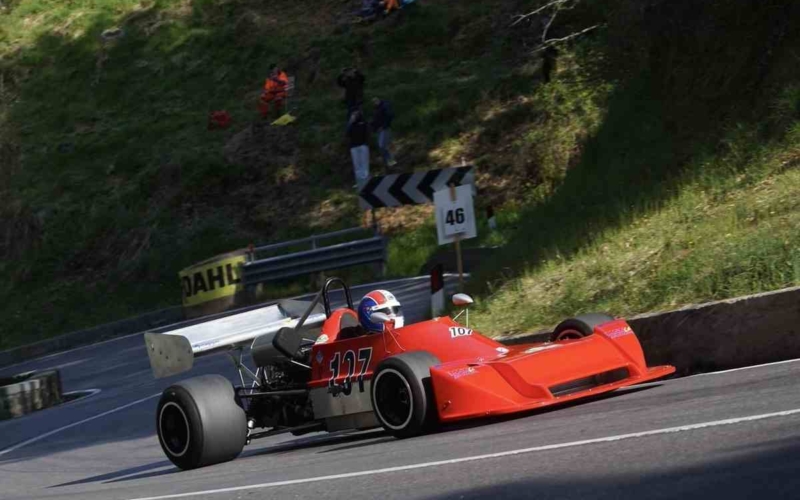 Stefano Peroni in gara
