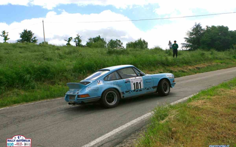 Pier Verbilli su Porsche 911