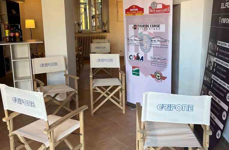 I locali della sede della Scuderia del Grifone