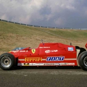 La prima versione della Ferrari 126 CX.